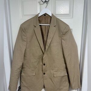 J. Crew Tan Suit Jacket